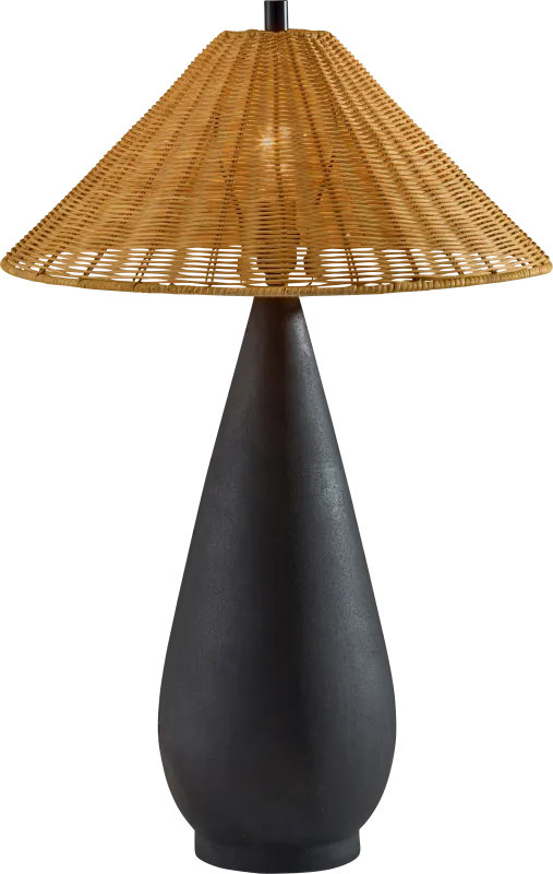 Gerisch Shores Black Lamp