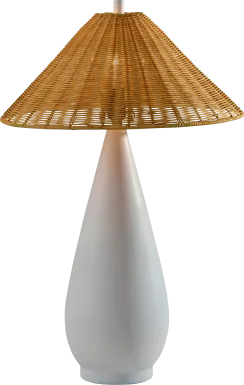 Gerisch Shores White Lamp