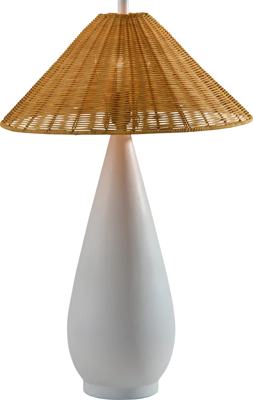 Gerisch Shores White Lamp