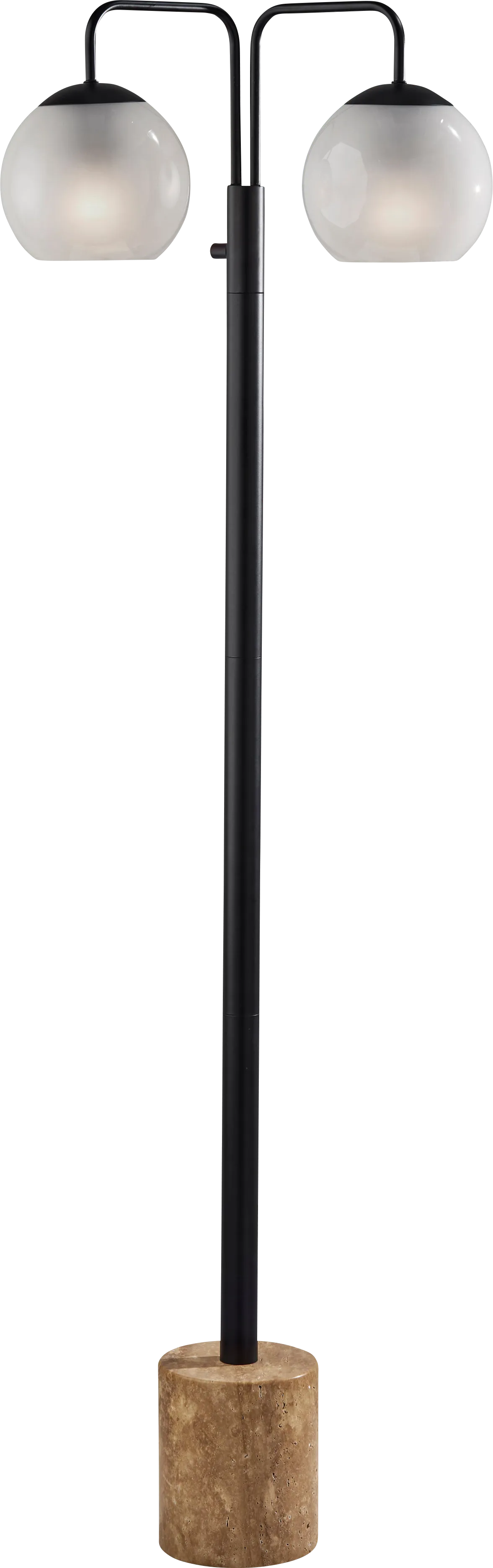 Horatio Way Black Floor Lamp - Thumbnail - Image 1