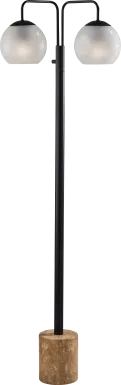 Horatio Way Black Floor Lamp