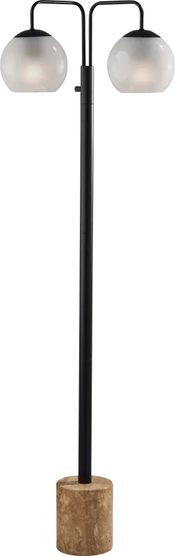 Horatio Way Black Floor Lamp