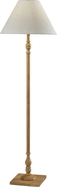 Wilshire Oaks Natural Floor Lamp