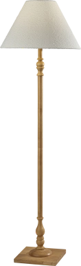 Wilshire Oaks Natural Floor Lamp