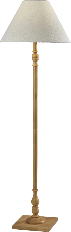Wilshire Oaks Natural Floor Lamp