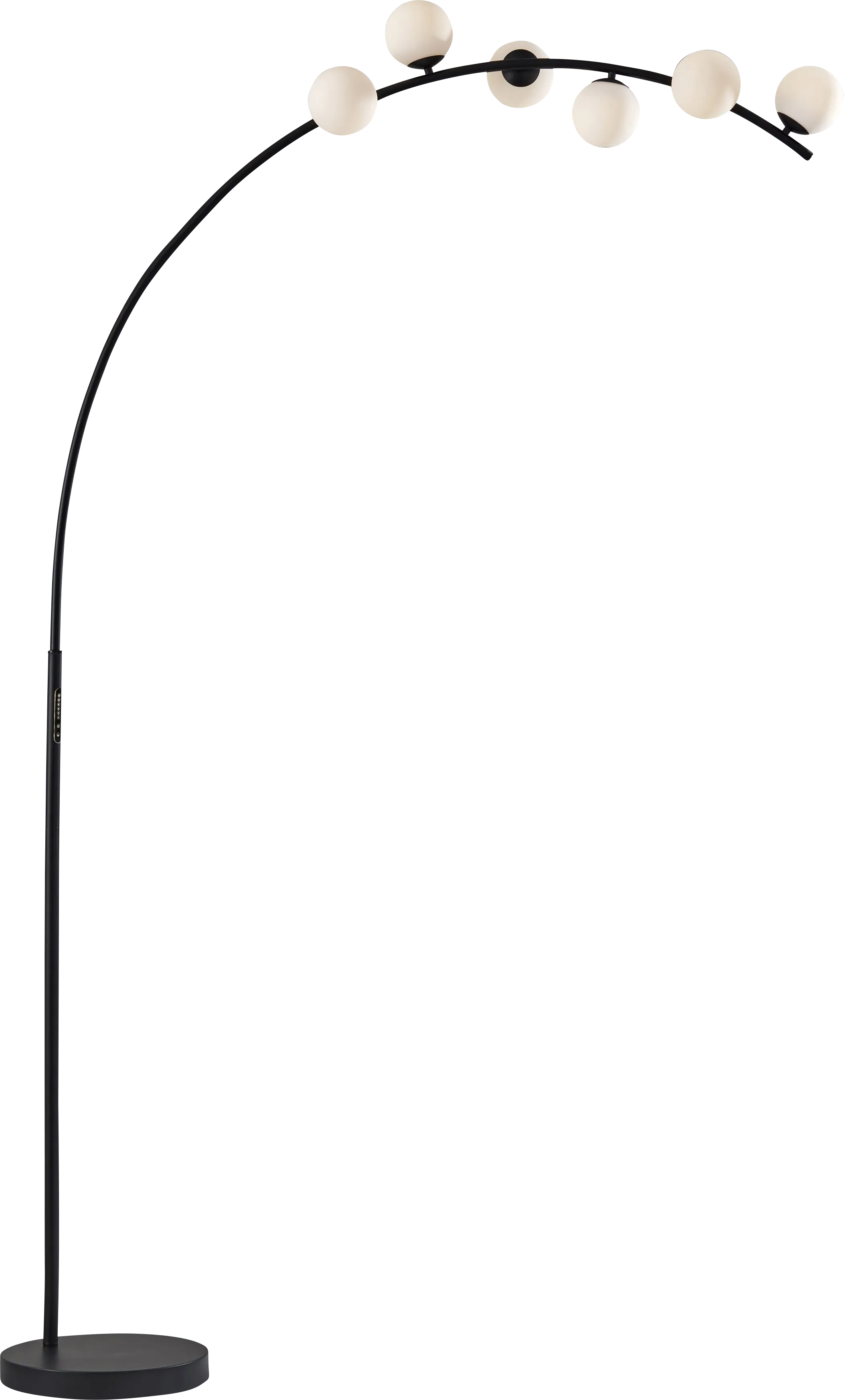 Arden Sea Black Arc Floor Lamp - Thumbnail - Image 1