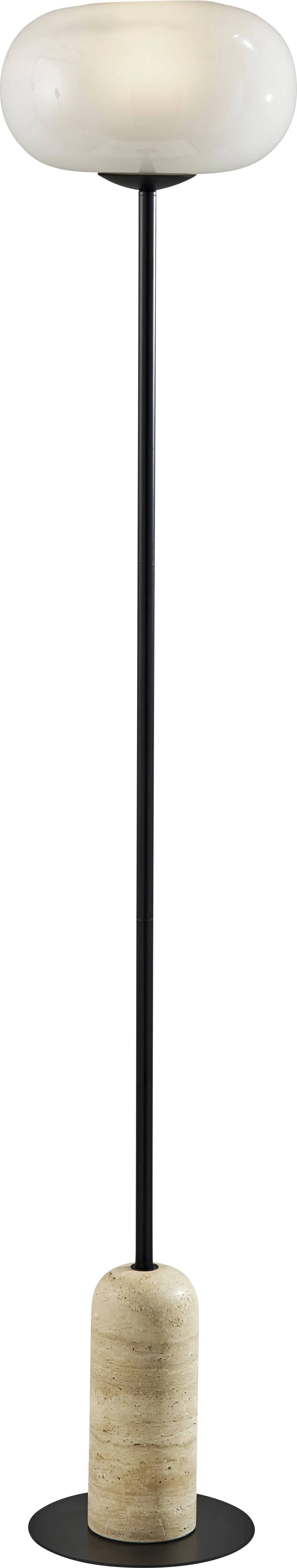 Ines Land Black Floor Lamp - Thumbnail - Image 1