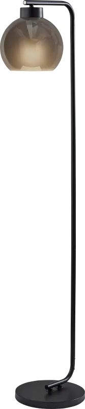 Clarion Hollow Black Floor Lamp