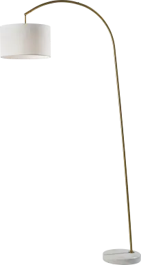 Kinsman Way Brass Floor Lamp