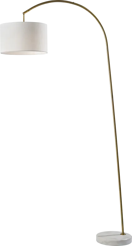Kinsman Way Brass Floor Lamp