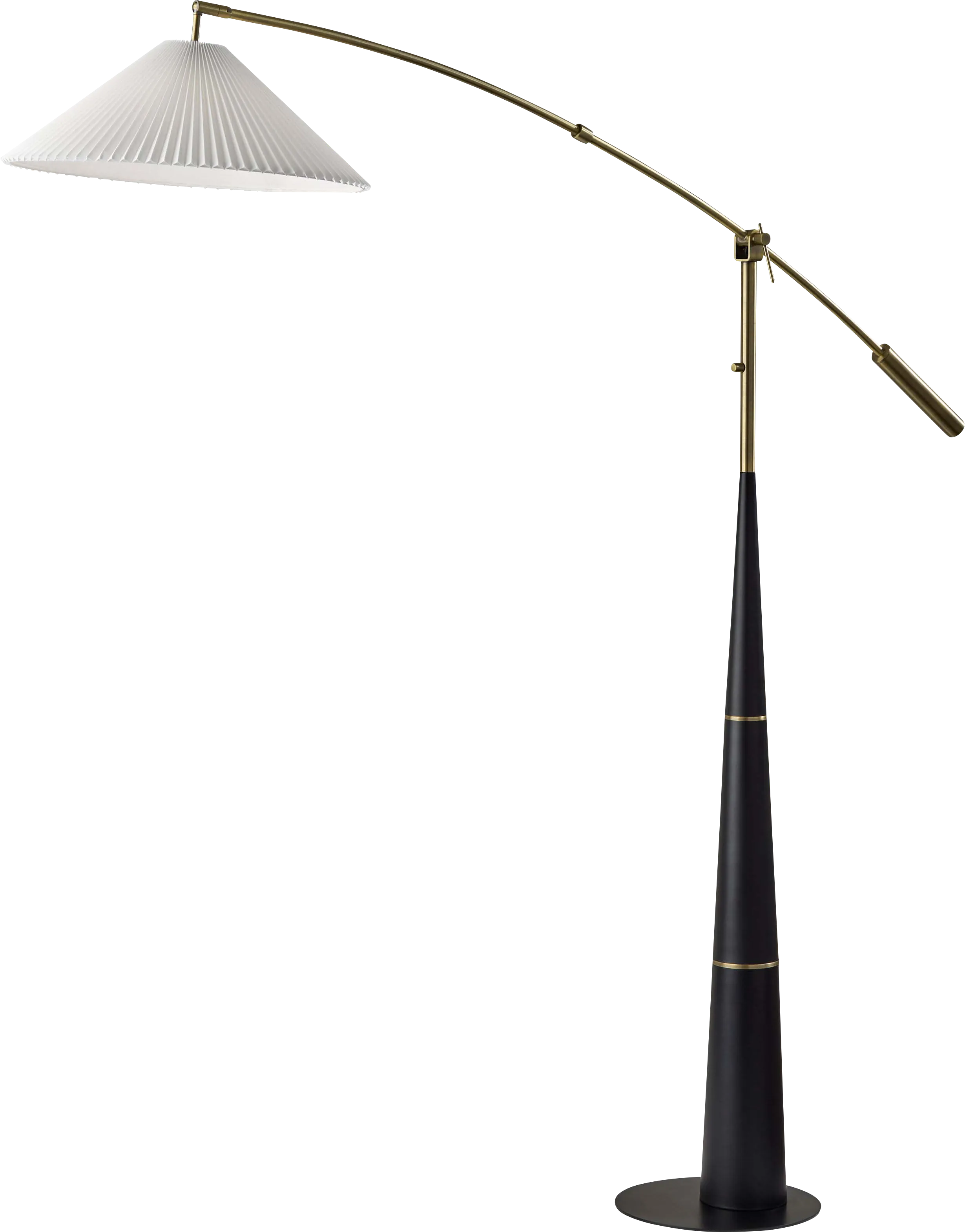 Dalrymple Loop Brass Floor Lamp - Thumbnail - Image 1