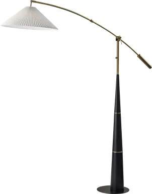 Dalrymple Loop Brass Floor Lamp