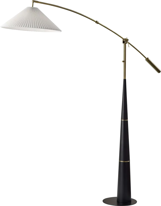 Dalrymple Loop Brass Floor Lamp