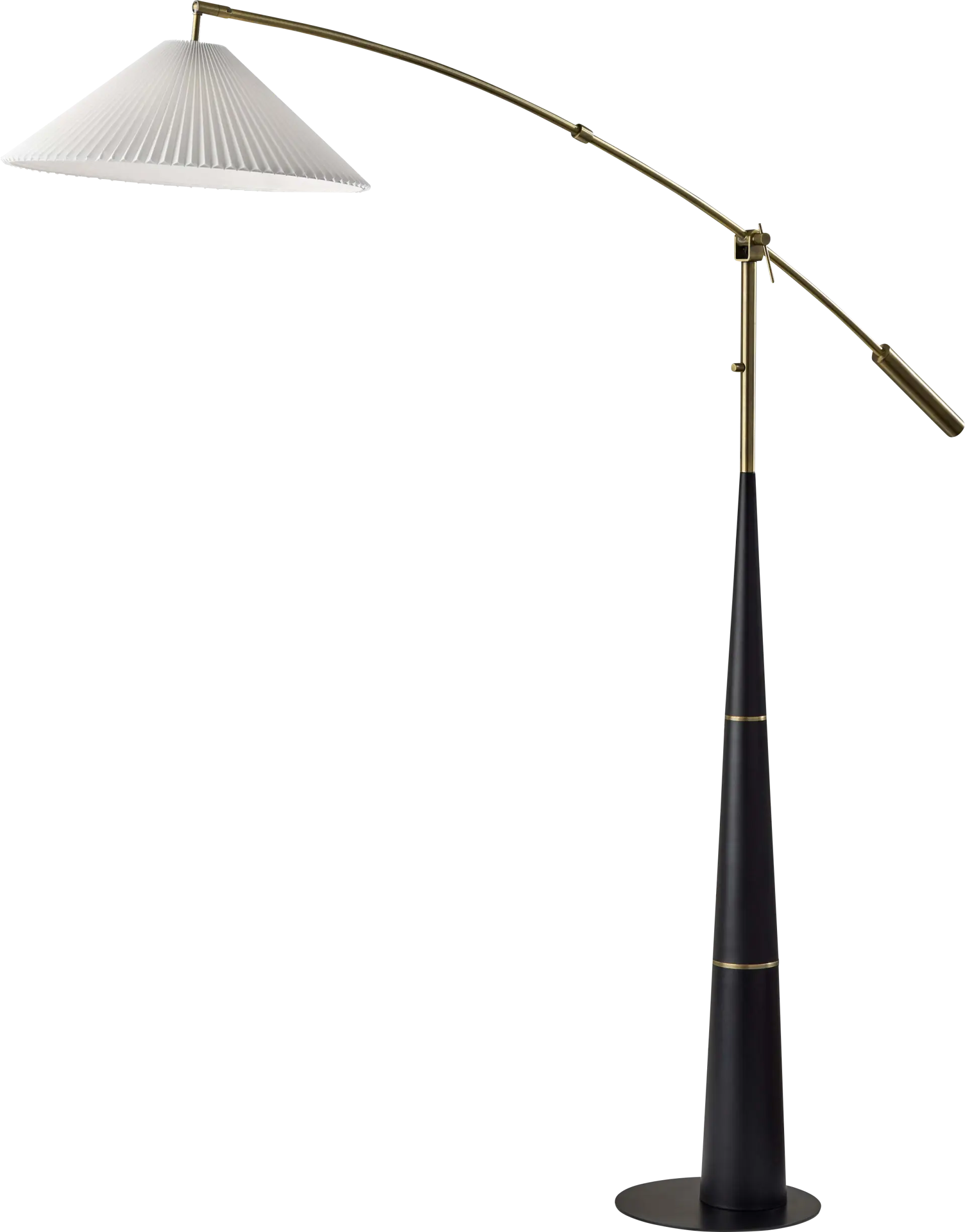 Dalrymple Loop Brass Floor Lamp