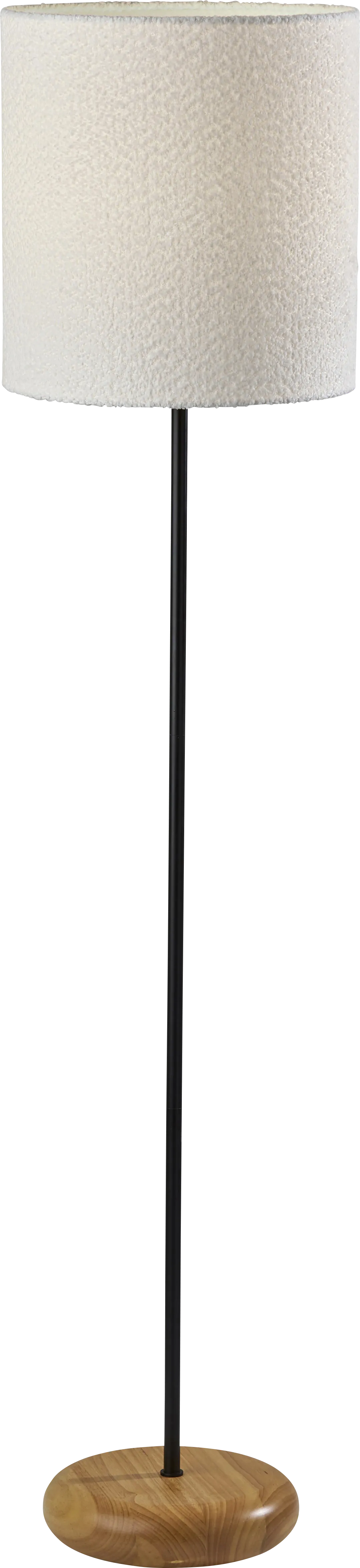 Honorah Road Black Floor Lamp - Thumbnail - Image 1