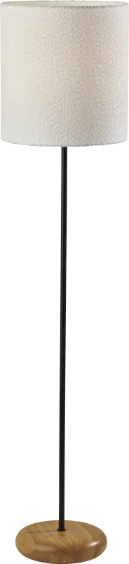 Honorah Road Black Floor Lamp