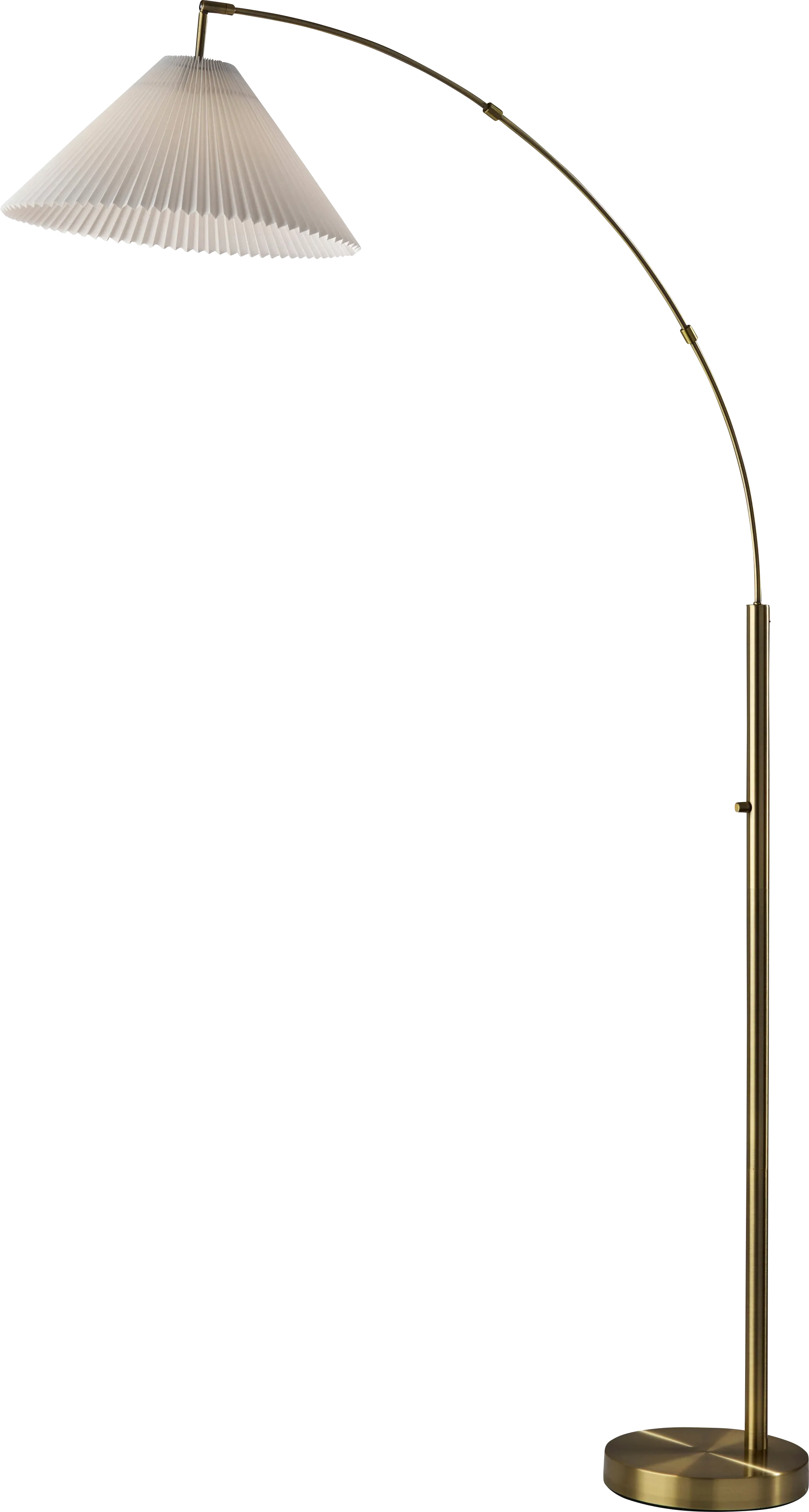 Mcclellan Vista Brass Arc Floor Lamp - Thumbnail - Image 1