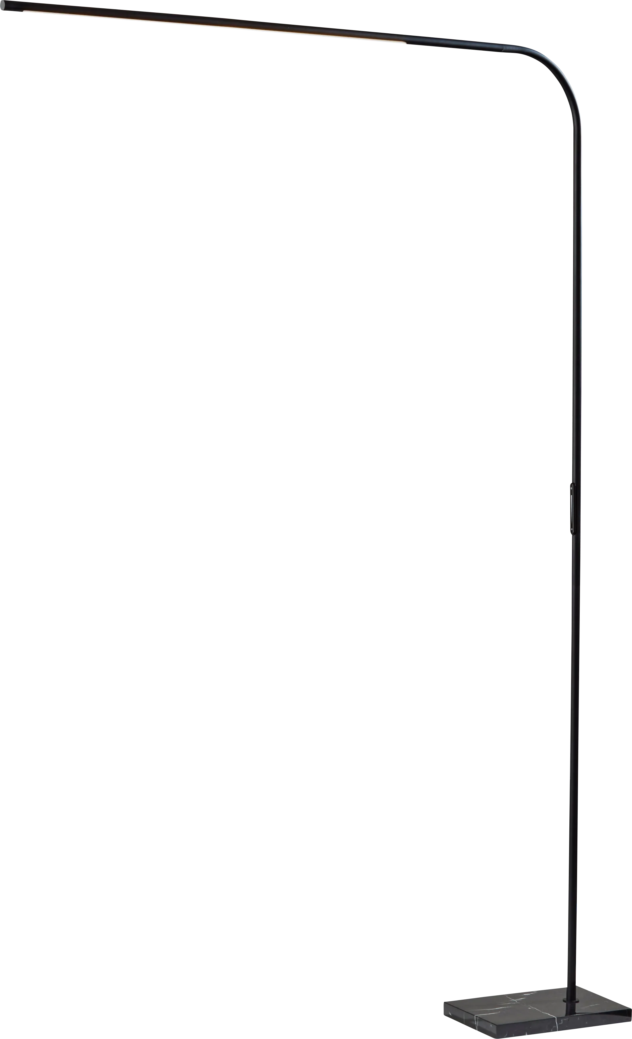 Linzee Club Black Floor Lamp - Thumbnail - Image 1