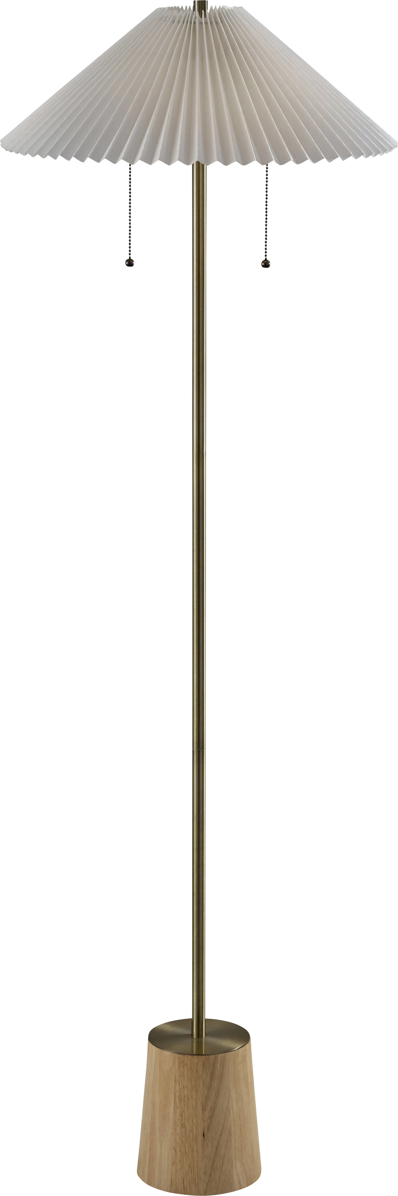 Marjorie Way Brass Floor Lamp - Thumbnail - Image 1