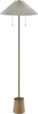 Marjorie Way Brass Floor Lamp