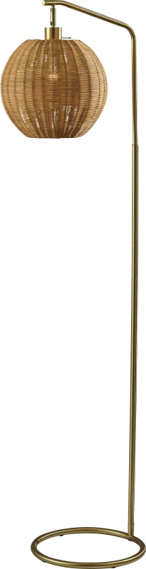 Hindle Valley Brass Floor Lamp