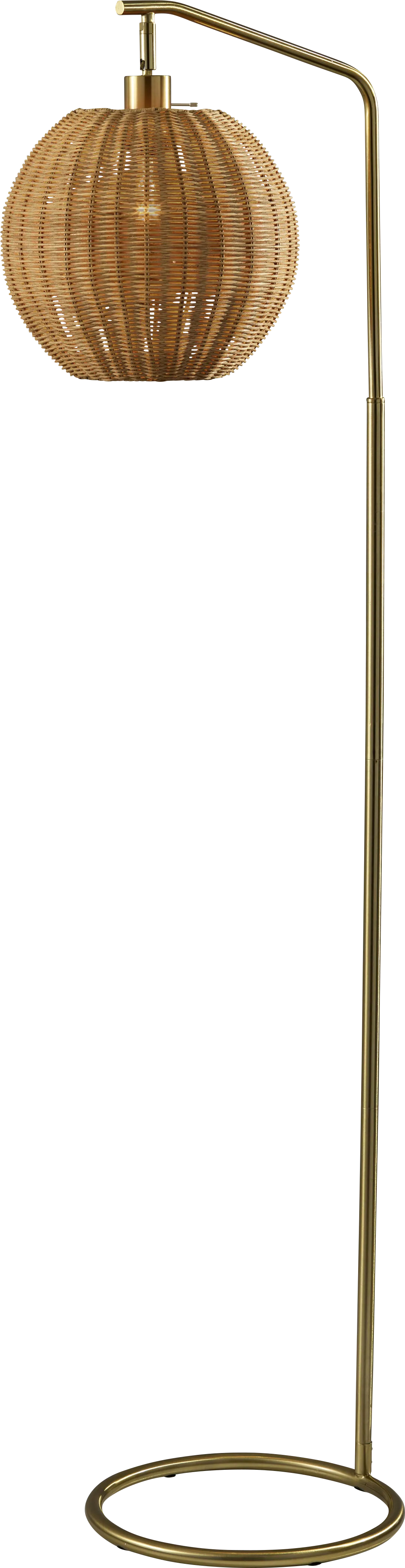 Hindle Valley Brass Floor Lamp - Image 1