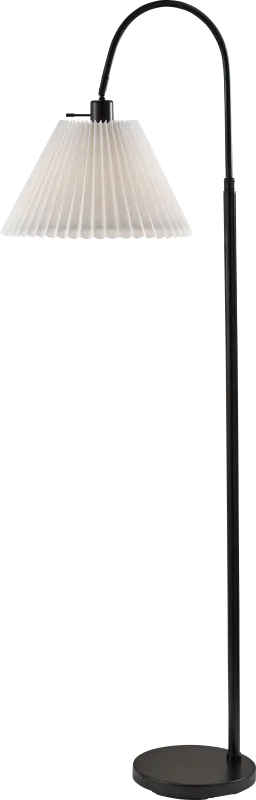 Autumnbrooke Black Floor Lamp