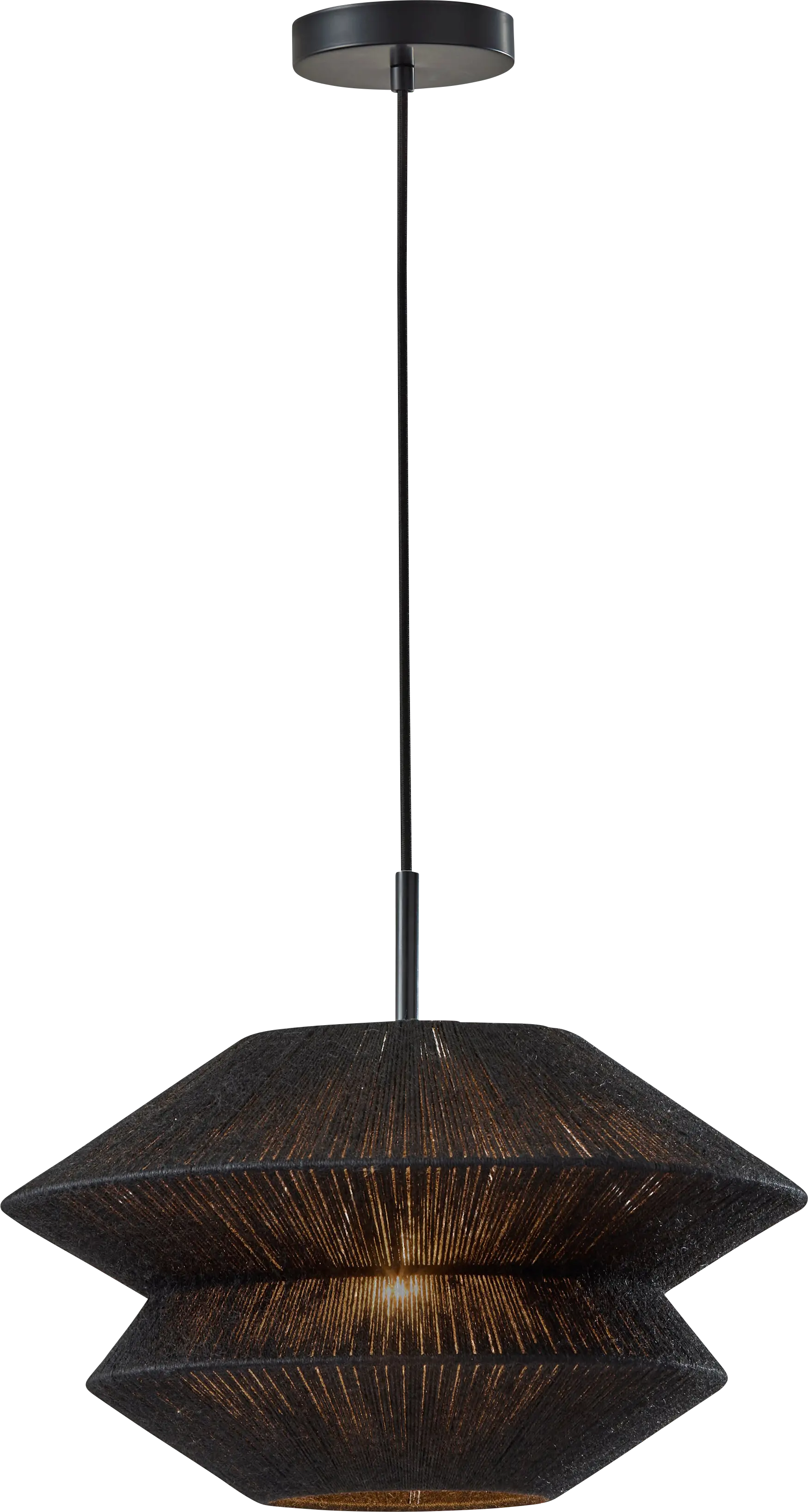 Traverse Drive Black Pendant