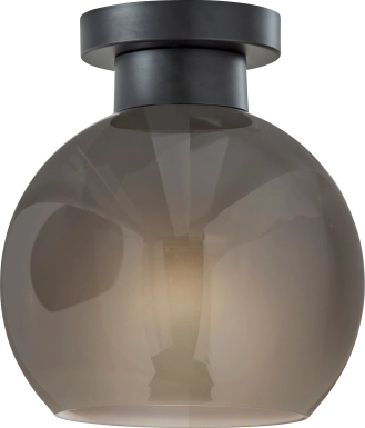 Clarion Hollow Black Flush Mount