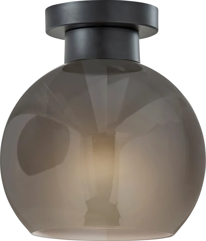 Clarion Hollow Black Flush Mount