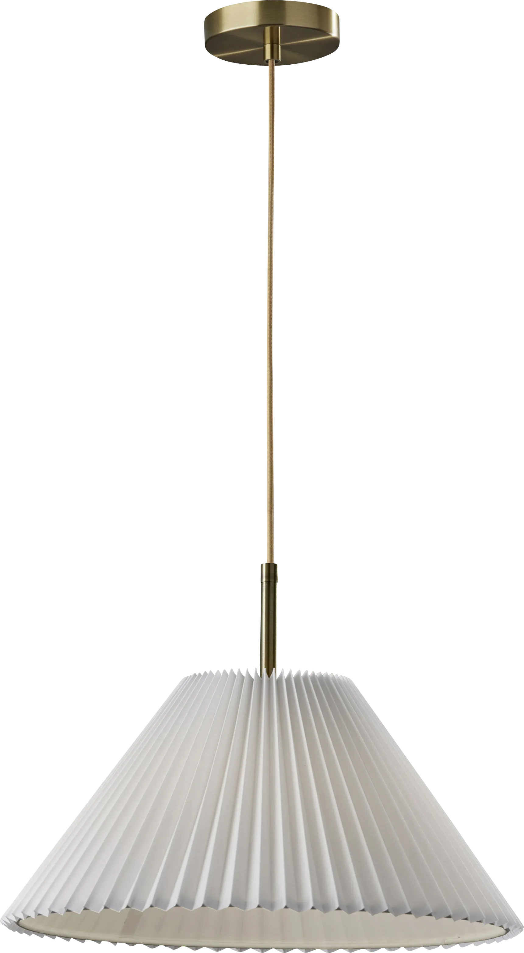 Dwyer Point Brass Pendant - Image 1