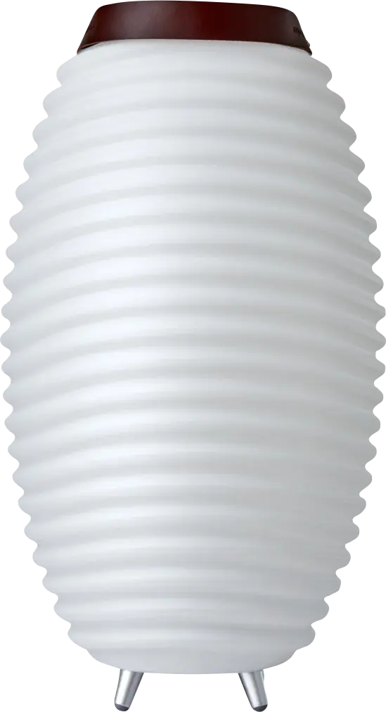 Hobson Court White Outdoor Lamp
