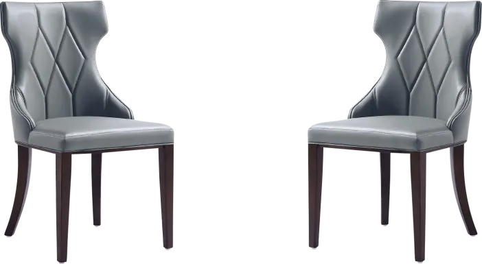 Worlddale Light Gray SIde Chair, Set of 2