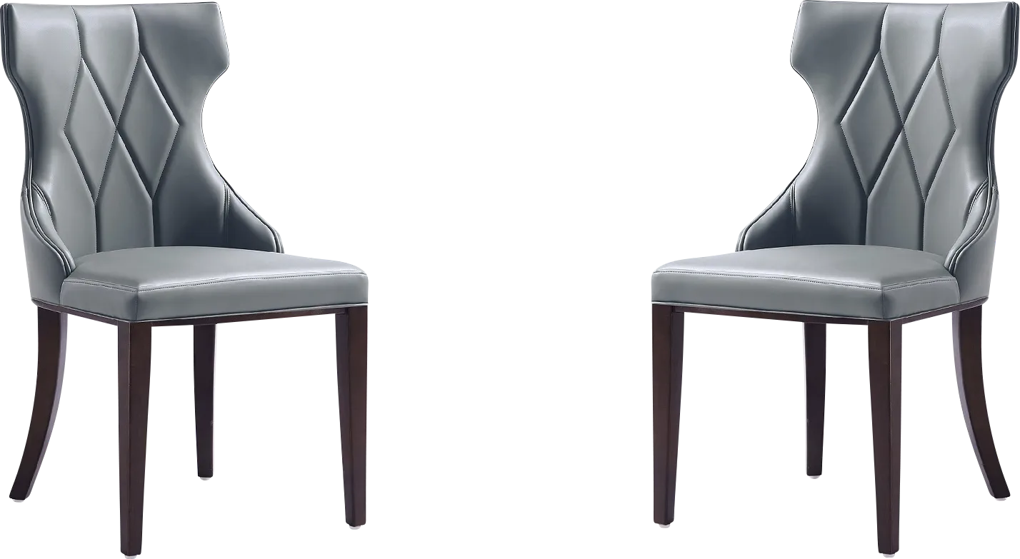 Worlddale Light Gray SIde Chair, Set of 2