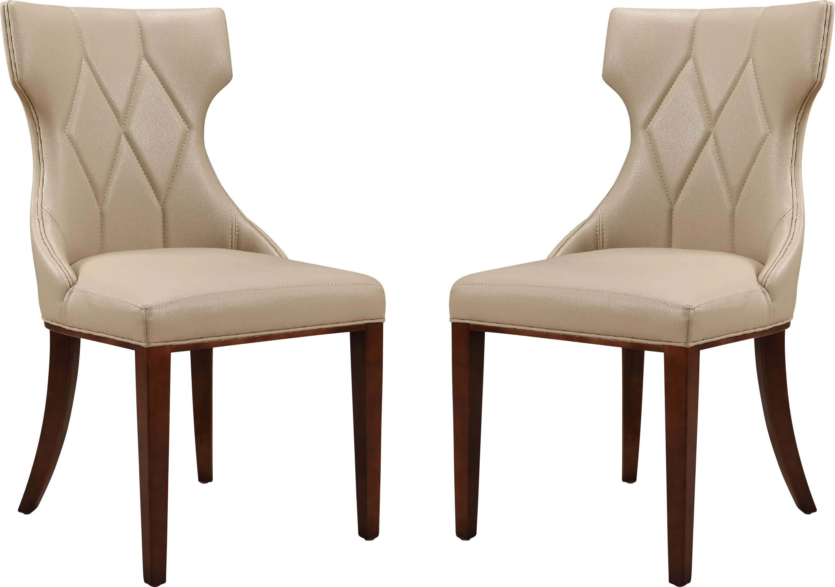 Worlddale Cream Side Chair, Set of 2 - Thumbnail - Image 1