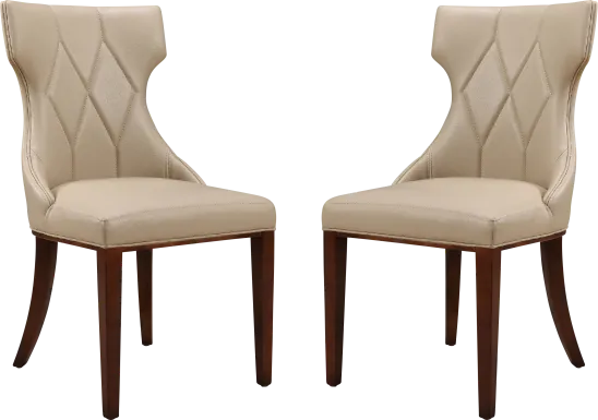 Worlddale Cream Side Chair, Set of 2