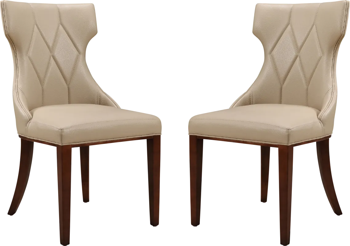 Worlddale Cream Side Chair, Set of 2