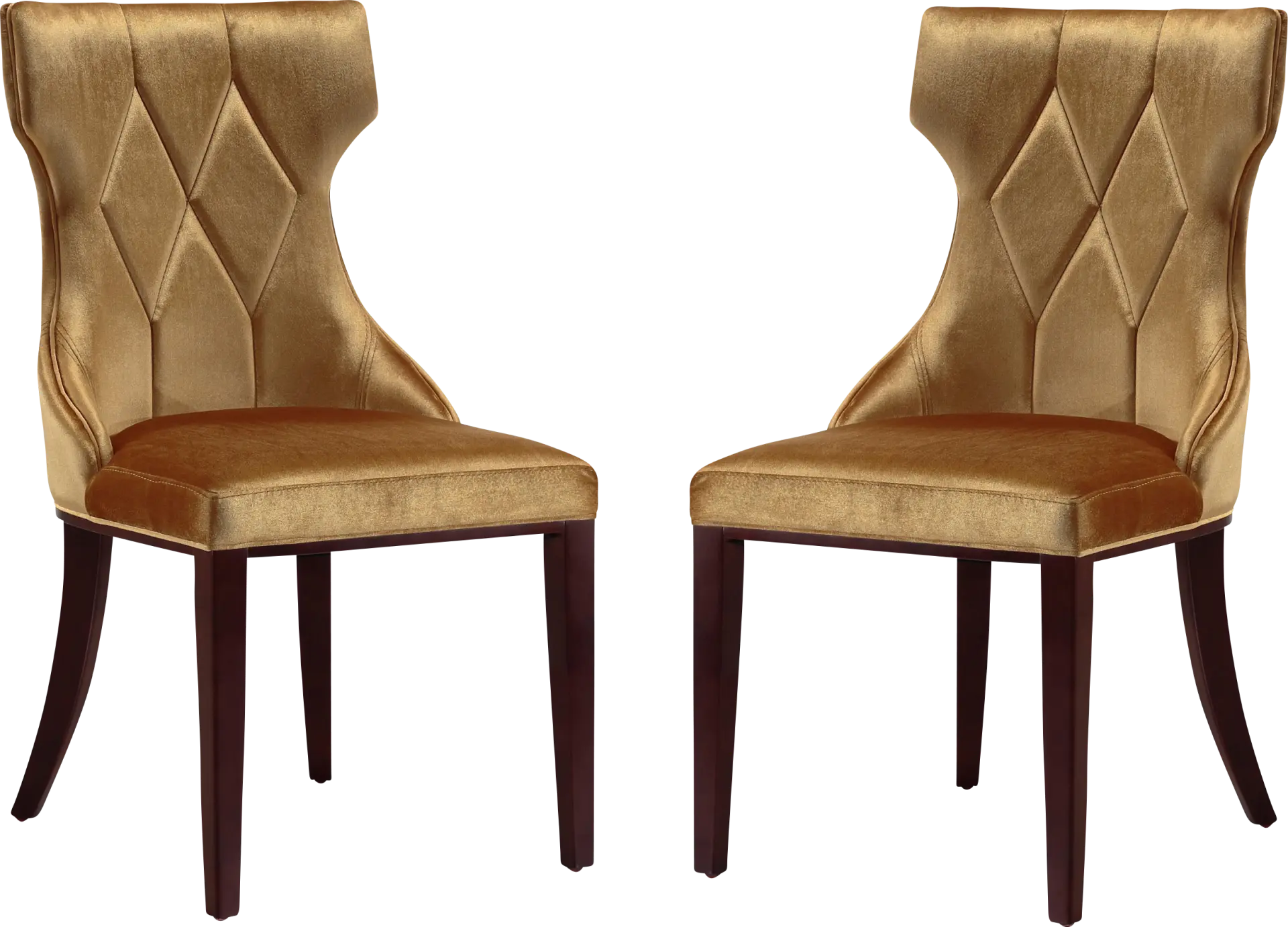Worlddale Gold Side Chair, Set of 2