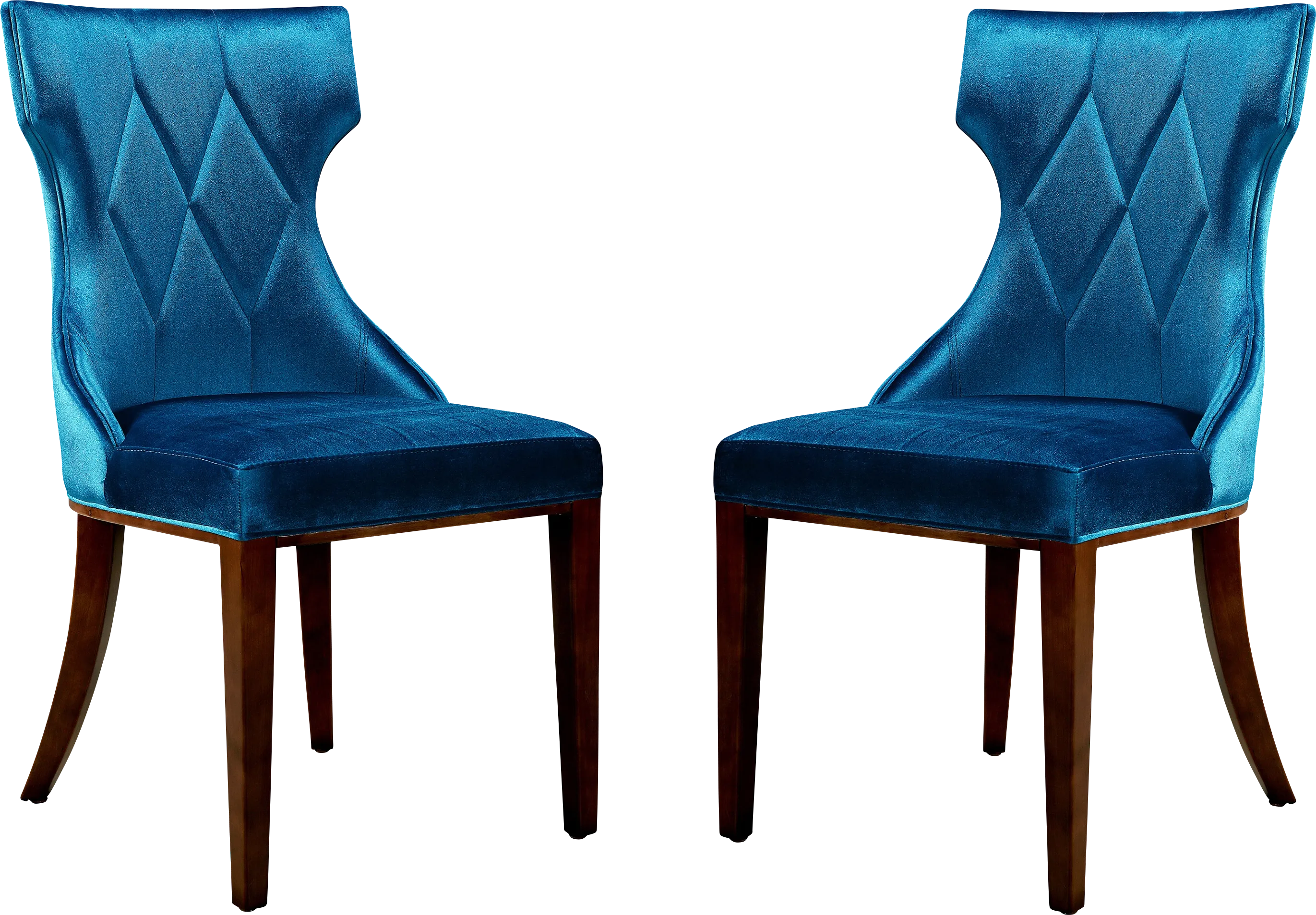 Worlddale Blue Side Chair, Set of 2 - Thumbnail - Image 1