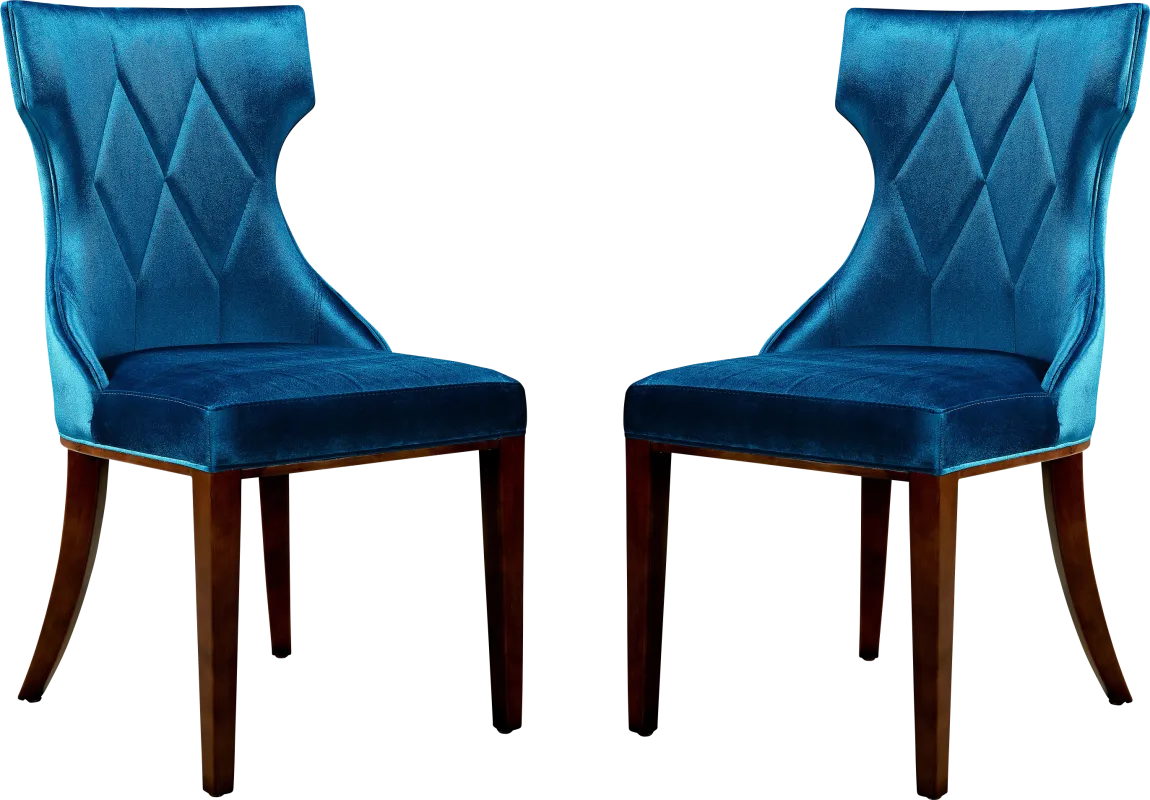Worlddale Blue Side Chair, Set of 2