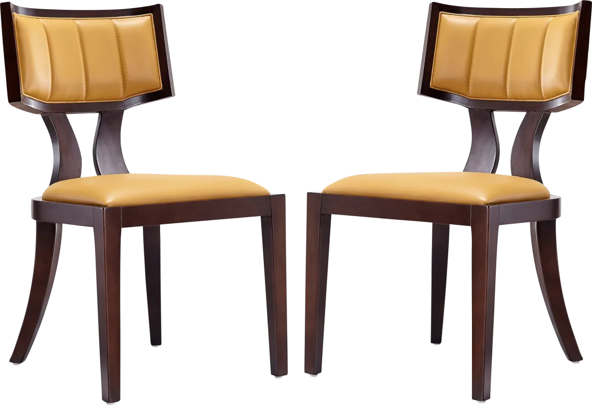 Bullnite Camel Side Chair, Set of 2