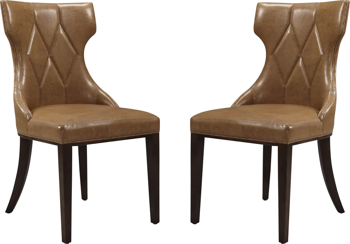 Worlddale Brown Side Chair, Set of 2