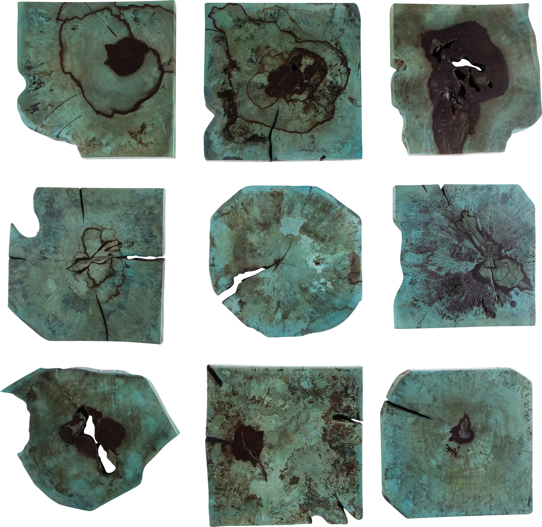 Aramis Blue Wall Decor - Thumbnail - Image 1