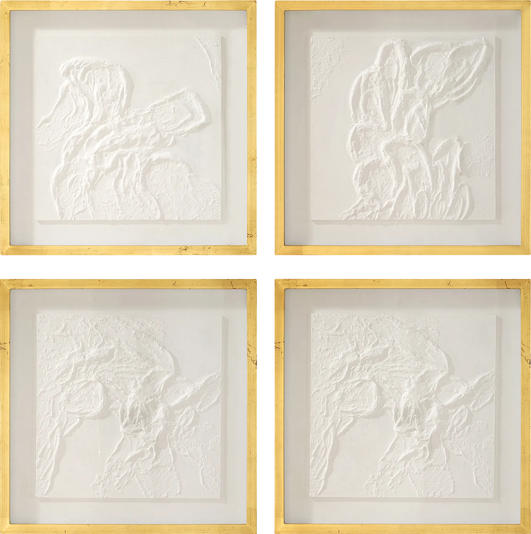 Maylo Gold Artwork, Set of 4 - Image 1