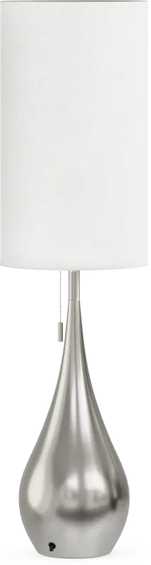 Sanda Christina Silver Table Lamp