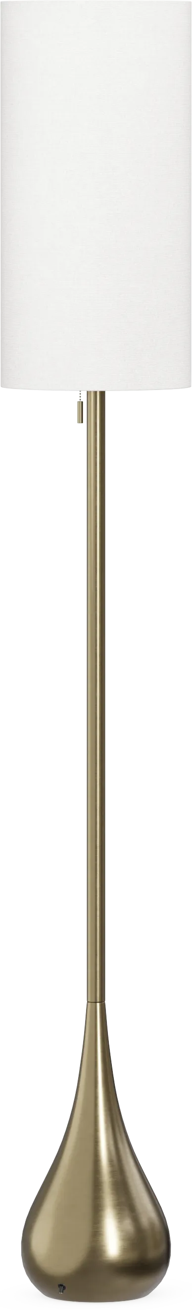 Sanda Brass Floor Lamp - Image 1