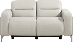 dual power reclining loveseat