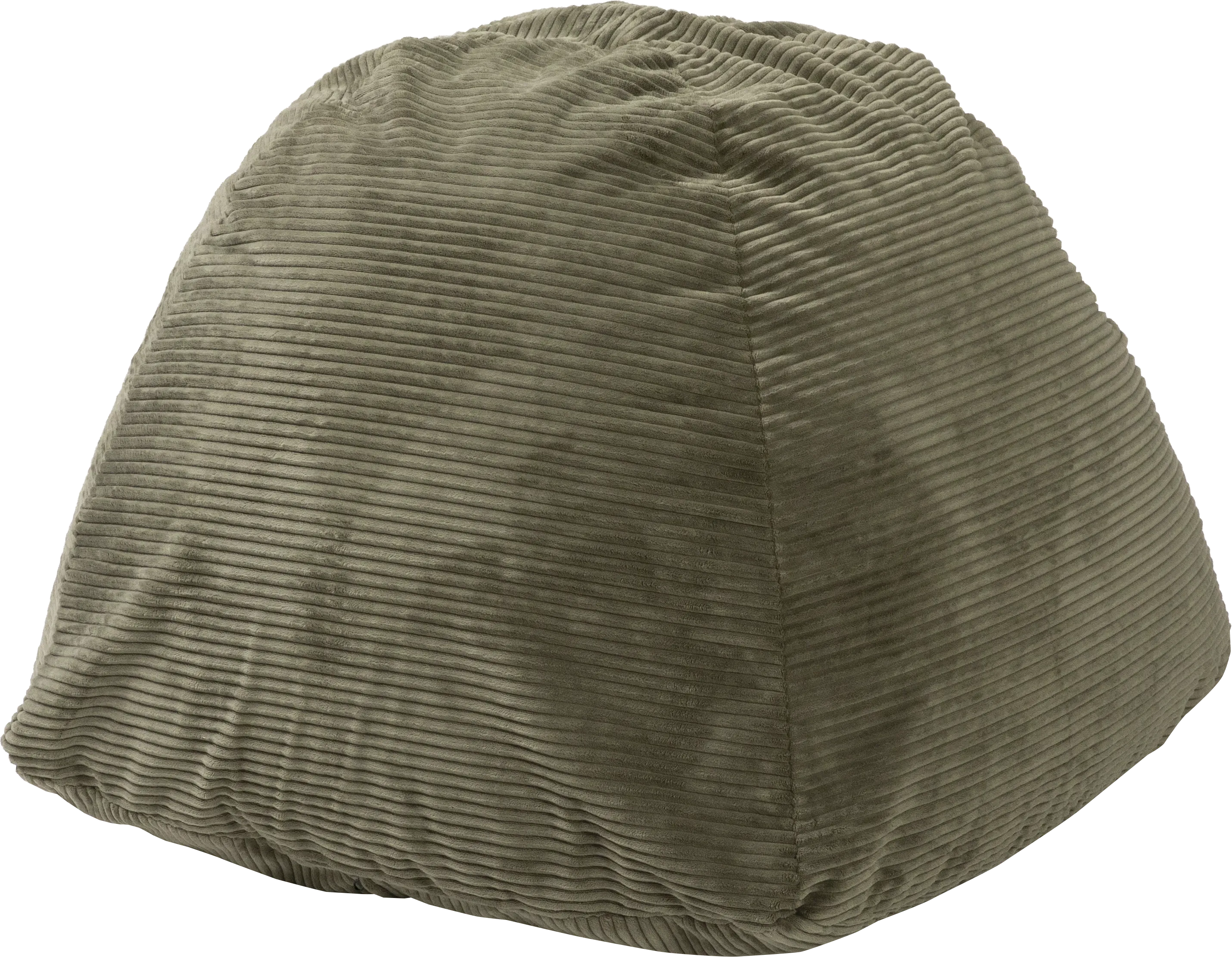 Kids Gumdrop Green Foam Beanbag Chair - Thumbnail - Image 1