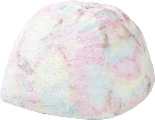 Kids Gumdrop Rainbow Foam Beanbag Chair