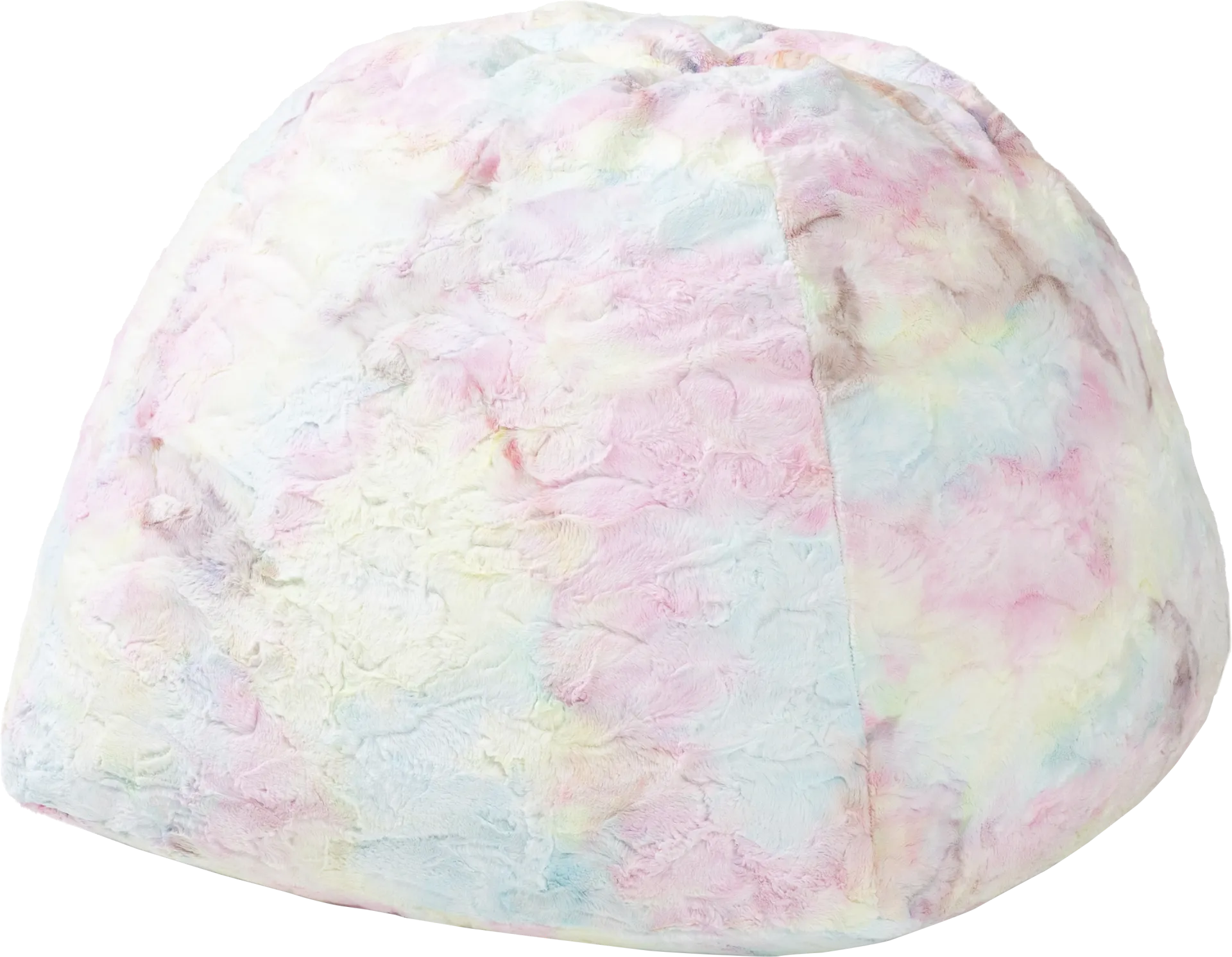 Kids Gumdrop Rainbow Foam Beanbag Chair - Image 1